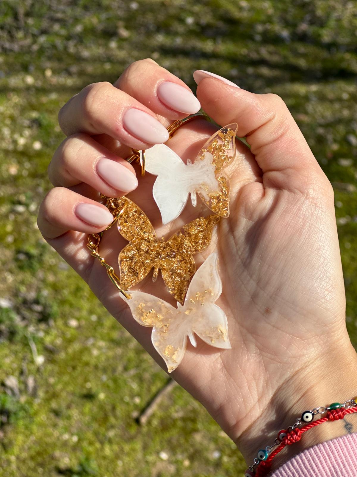 Llavero mariposa